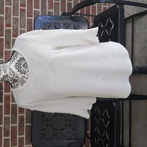 NWT alabaster white top